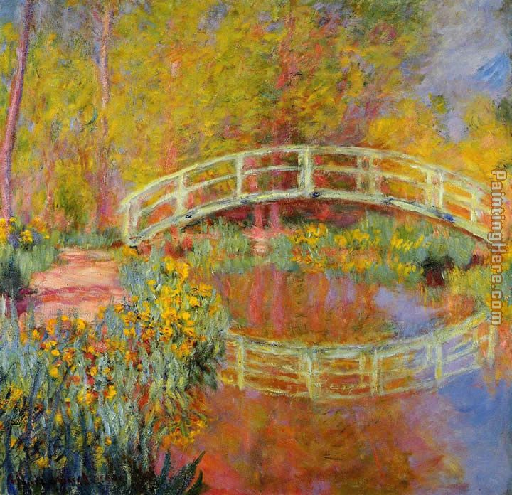 The Japanese Bridge 01 painting - Claude Monet The Japanese Bridge 01 art painting